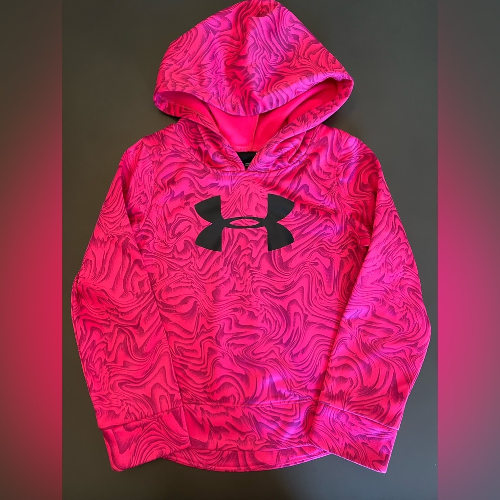 Girls Unser Armour Light Weight Fleece Hoodie
